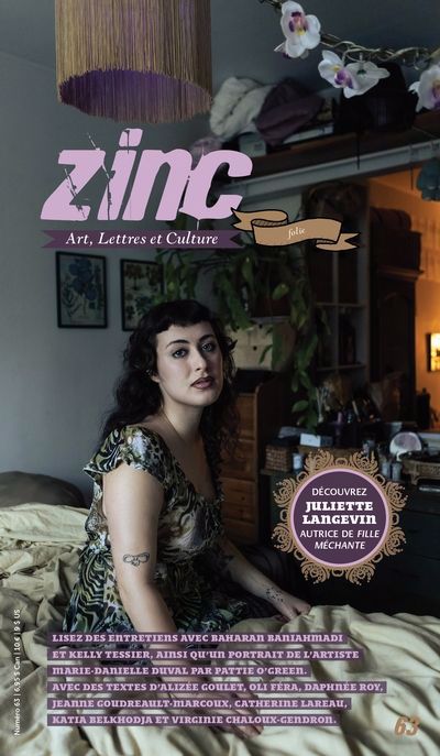 Couverture de la revue Zinc numéro 63